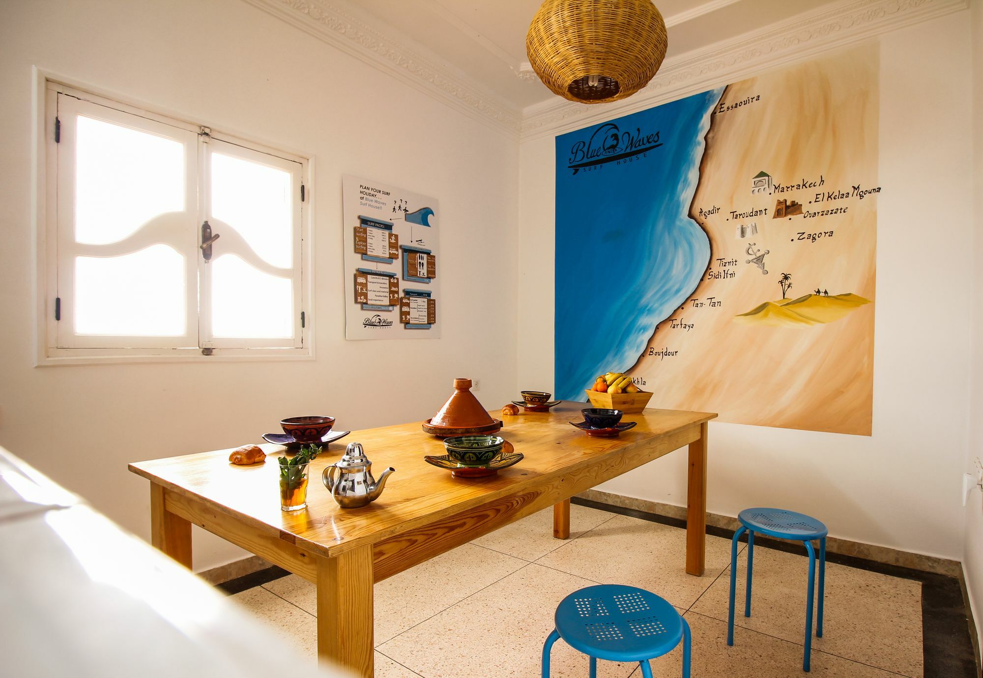 ホテル Blue Waves Surf House アガディール エクステリア 写真